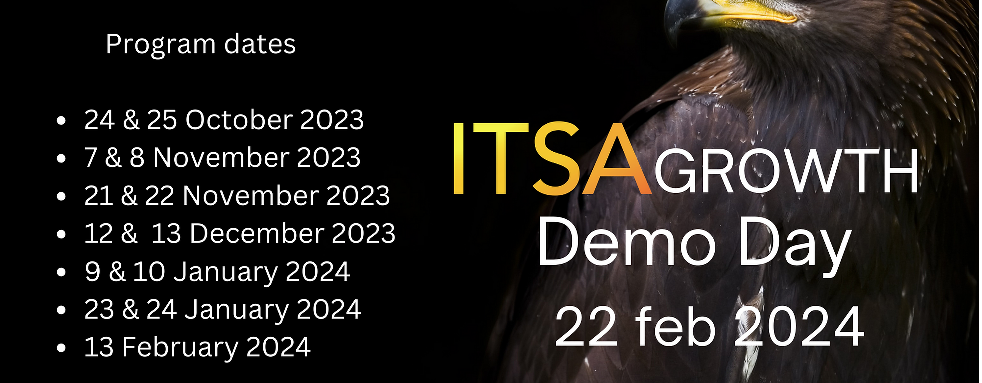 ITSA Growth nr 5 program og datoer