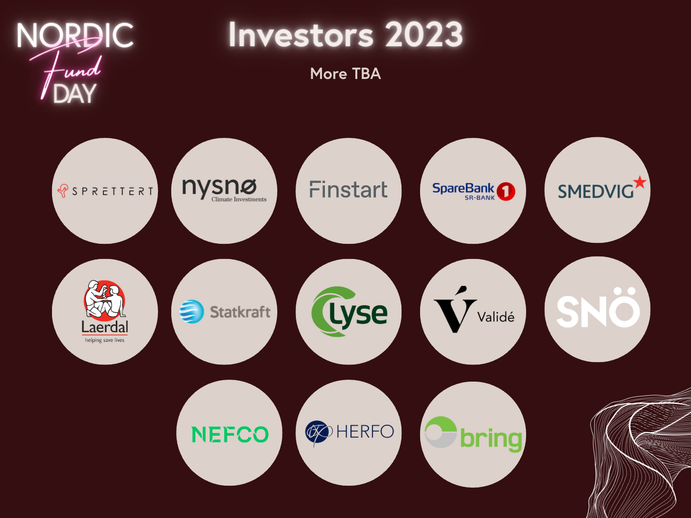 Nordic Fund Day 2023 investorer