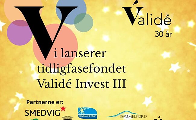 Valide 30 år So Me poster