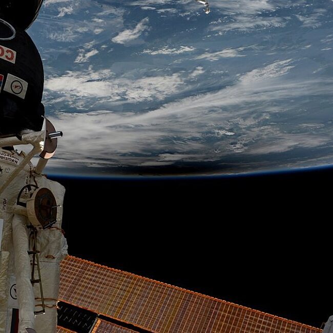 Solar Eclipse Seen From Space Station Fullwidth