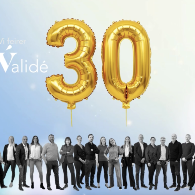 Validé 30 år bilde 1
