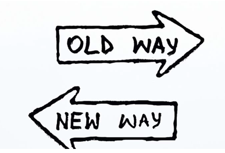 Old and new way to the future